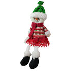 Boneco De Neve Sentado Natal Natalino Enfeite Decoraçao Arvor