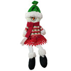 Boneco De Neve Sentado Natal Natalino Enfeite Decoraçao Arvor