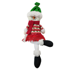 Boneco De Neve Sentado Natal Natalino Enfeite Decoraçao Arvor