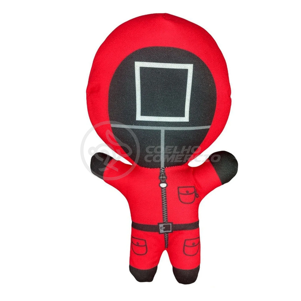 Boneco De Pelucia Squid Game Round 6 Vermelho Serie Netflix 2