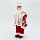 Boneco Decoração Papai Noel Colecionável Musica Festivo 45cm