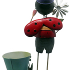 Boneco Joaninha De Ferro Para Enfeite E Decoraçao Jardim E Fl