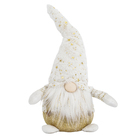 Boneco Kringle para Mesa Tecido Branco 26x18x13cm Cromus