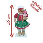Boneco Natal Biscoito Natalina 50cm