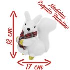 Boneco Natal Enfeite Natalino Esquilo Felpudo 18cm