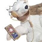 Boneco Natal Urso Femea Fashion 23 X 33 5 Cm - D'rossi