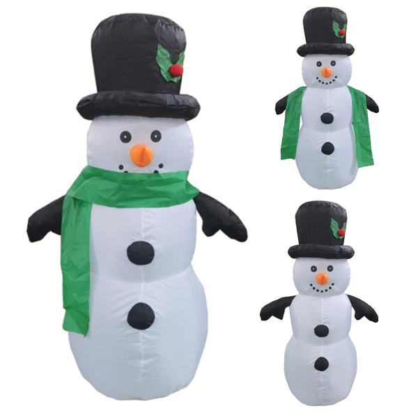 Boneco Neve Inflavel Natal 90 Cm Natalino Enfeite Decoraçao C