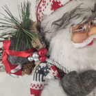 Boneco Papai Noel Natal 45cm Ski Roupa Natalino Decoraçao Pre
