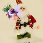 Boneco Papai Noel Presentes 10l 30cm Decoração De Natal