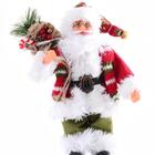 Boneco Papai Noel Presentes 10l 30cm Decoração De Natal