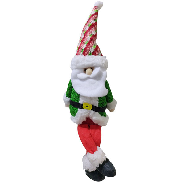 Boneco Papai Noel Sentado Natal Natalino Festa Fim De Ano Enf