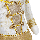 Boneco Plástico  Ouro Cromus 44x18cm