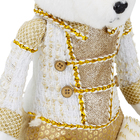 Boneco Plástico e Tecido Ouro Cromus 30x18,5cm