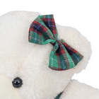 Boneco Urso Tecido Verde 24x30x20cm Cromus