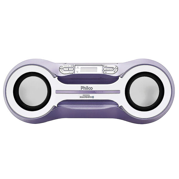 Boombox Philco Pb121btl Bluetooth  Usb  Mp3/mp4  Fm Bivolt