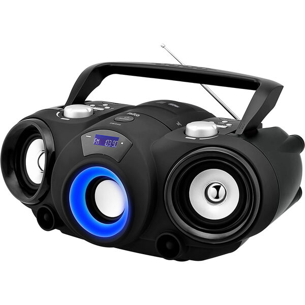 Boombox Philco Pb350 Mp3 Luz Led Bivolt