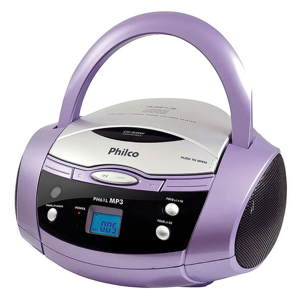 Boombox Philco Ph61l Cd Player - Saldão Bivolt