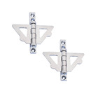 Borboleta Cromada Para Janela Guilhotina