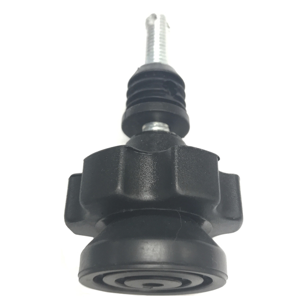 Borboleta Para Grade De Porta Preta Tubline