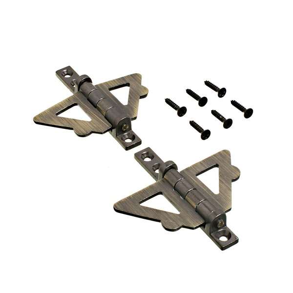 Borboleta para Janela Zamac Antique 13x69x75mm União Mundial