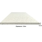 Borda Atérmica E Antiderrapante 50x25x1,5cm Branco - KIT C/8