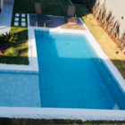 Borda Atérmica Para Piscina 50x25x1,5cm Malibu Branca - Kit 6