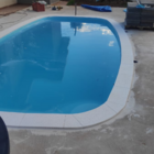 Borda Atérmica Para Piscina 50x25x1,5cm Malibu Branca - Kit 6