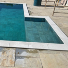 Borda Atérmica Piscina 50x20x1,5cm Malibu Cinza  Areia De Qua
