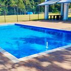 Borda Atérmica Piscina 50x25x1,5cm Malibu Cinza - Areia De Qu