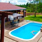 Borda Atérmica Piscina 50x25x1,5cm Malibu Cinza - Areia De Qu