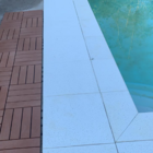 Borda Atérmica Piscina 50x25x2,3x1,5cm Salinas   Branca - Are