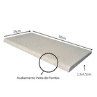 Borda Atérmica Piscina 50x25x2,3x1,5cm Salinas   Branca - Are