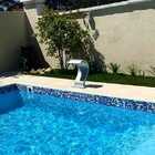 Borda Atérmica Piscina 50x25x2,3x1,5cm Salinas   Branca - Are