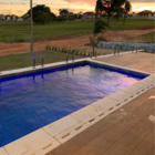Borda Atérmica Piscina  50x30x1,5cm  Malibu Champagne - Areia