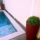 Borda Atérmica Piscina  50x30x1,5cm  Malibu Champagne - Areia