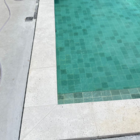 Borda Atérmica Piscina  50x30x1,5cm Branca - Areia de Quartzo