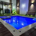 Borda Atérmica Piscina Havaí - 100 X 27,5 X 25 X 4 X 2,5cm Br