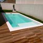 Borda Atérmica Piscina Linha Prime 50x25x2cm Champagne - Arei