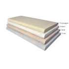 Borda Atérmica Piscina Peito De Pombo 50x25x2x1,5cm Cinza  -