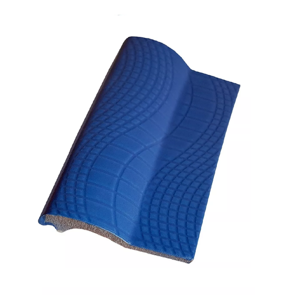 Borda Cantoneira Para Piscina Pastilhado Azul Royal 12x25cm