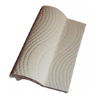 Borda Cantoneira Para Piscina Pastilhado Branco 12x25cm
