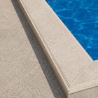 Borda de Piscina Interno e Externo Pedra Acetinado 2,5X120cm Borda Reta Oris Eliane