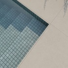 Borda de Piscina Interno e Externo Pedra Acetinado 2,5X120cm Borda Reta Oris Eliane