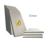 Borda De Piscina 50x25x1,5cm Cinza Salvattore Kit C/ 30