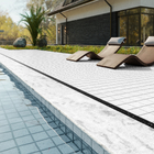 Borda de Piscina Natural Aquabella Borda Arredondada Branco 60x30x2cm Forte Dei Marmi