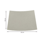 Borda de Piscina Curva Convexa Raio AKB0123 30x50cm Atermika