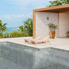 Borda de Piscina Fosca Verano Esmeralda Borda Arredondada 1x14,5cm 90° Portobello