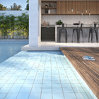 Borda Interna de Piscina Ibirapuera Mix 30x60cm Portobello