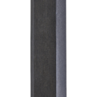 Borda para Deck Madeira Plástica 240X4X5,5cm Cinza Naterial