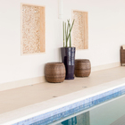 Borda para Piscina 30x90cm Munari Marfim Eliane